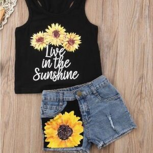 2 Piece Marching Sunflower Summer Ser